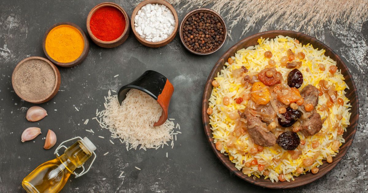 Комбинација пиринча и поврћа